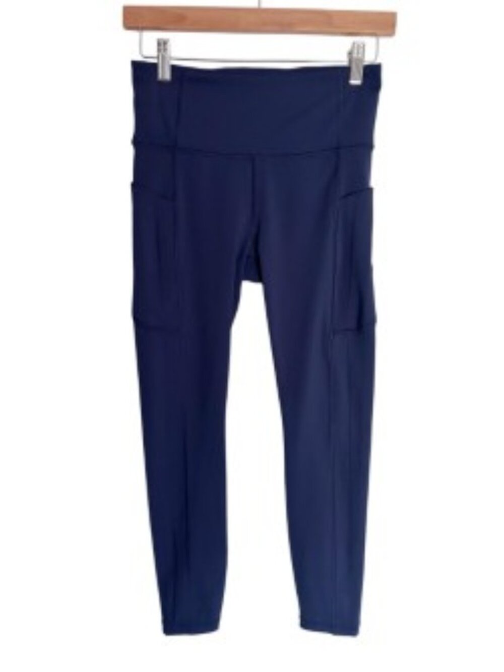Athleta Blue Ultimate Stash II High Rise 7/8 Leggings Small